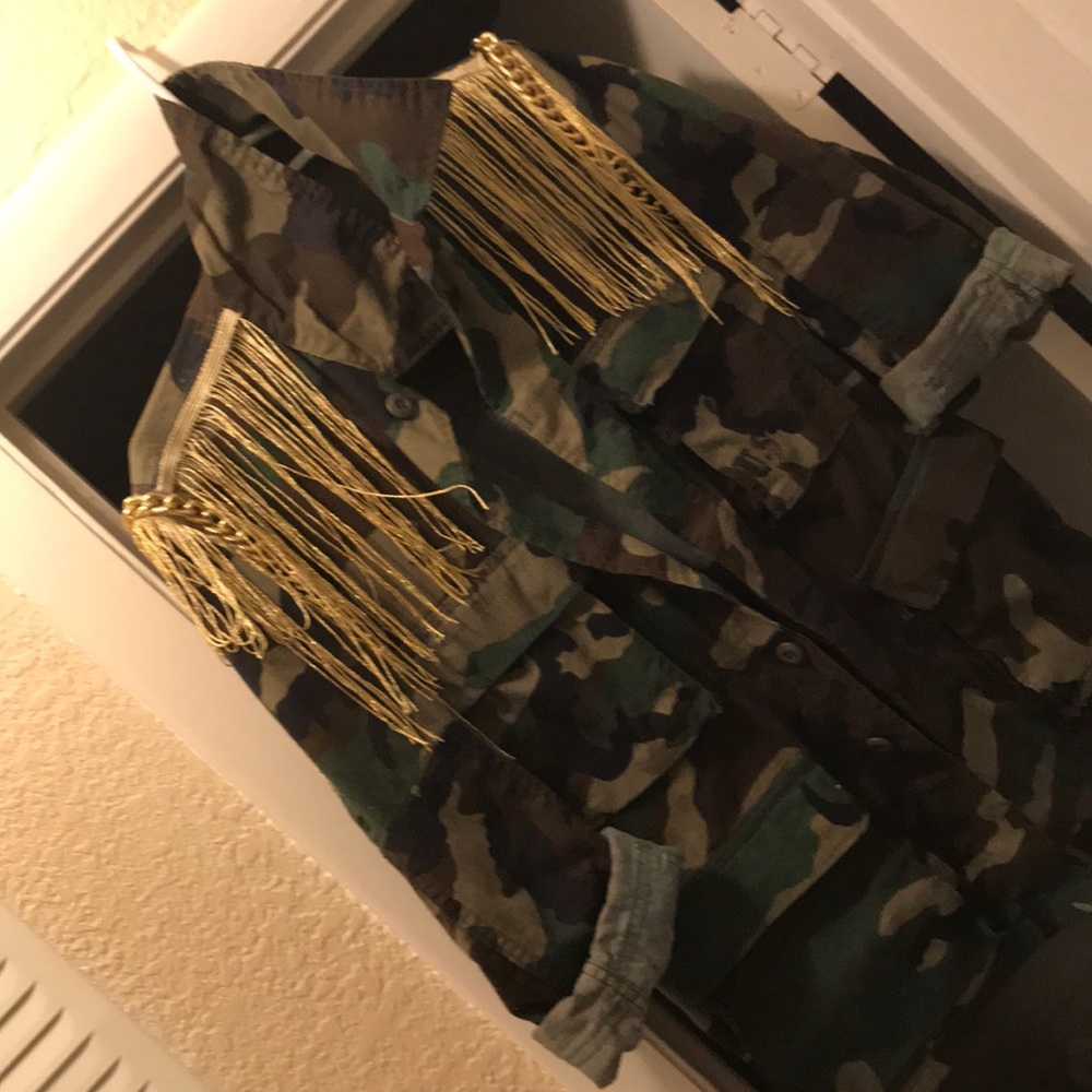 Custom Army Fatigue Jacket